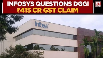 Infosys Challenges Alleged Ineligible Input Tax Credits GST Notice | Watch | Business News | ET Now