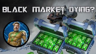THIS IS GETTING OLD... BLACK MARKET NEEDS A BUFF! 25000 KEYS + SUPERCHEST OPENING! (War Robots)