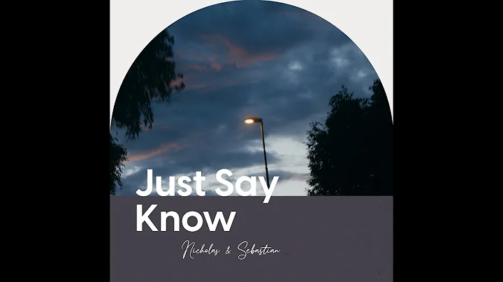 Nicholas & Sebastian -  Just Say Know