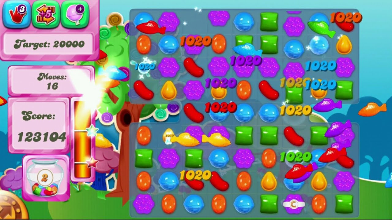 Candy Crush Saga iPhone Gameplay 