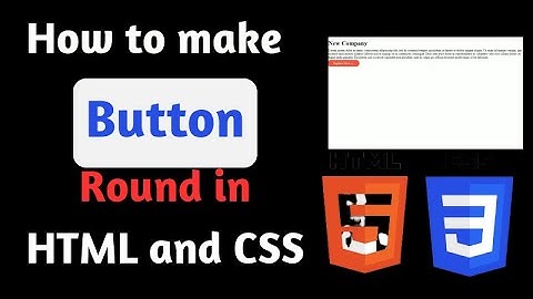 How to make button round in html step by step #learnwebcode #coding #htmlcsstutorial