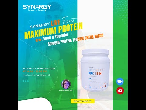 Maximum Protein - Sumber Protein Terbaik Untuk Tubuh