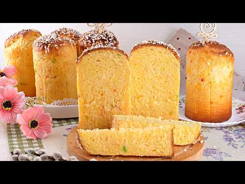 Куличи “25 Желтков”- Заварной Пасхальный Кулич на Желтках! Рецепт 60-х годов прошлого века!