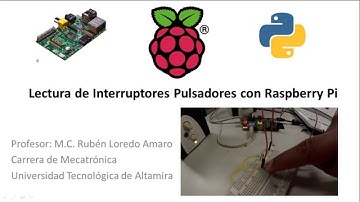 Lectura de interruptores pulsadores con Raspberry Pi