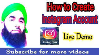 How to create Instagram account /id || Instagram account kese banate hain || Complete Demo / screenshot 3