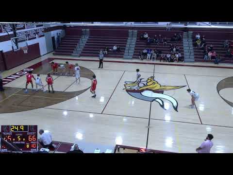 East Lyme High School vs Norwich Free Academy Mens JV Basketball