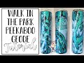 Walk in The Park Peekaboo Geode Tutorial