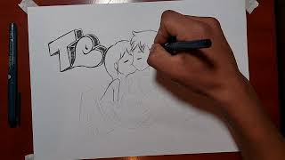 dibujos para mi novia #dibujosdeamor