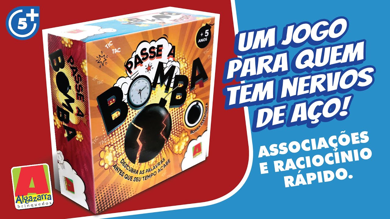 Jogo Passe a Bomba Júnior Algazarra