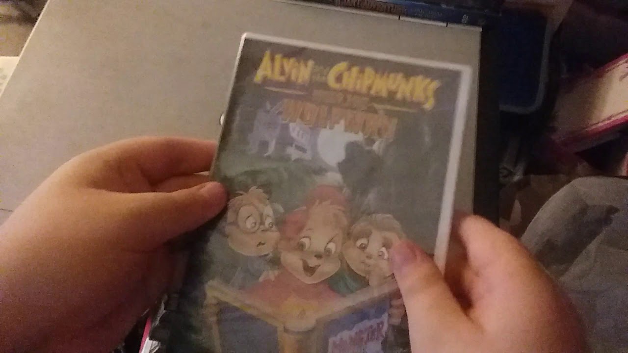 Alvin and the Chipmunks Meet the Wolfman DVD Unboxing - YouTube