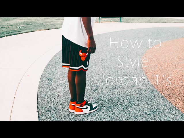 air jordan 1 low black toe outfit