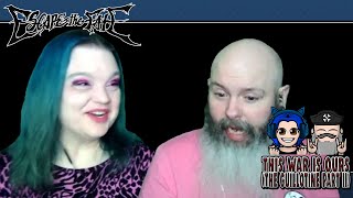Escape The Fate - This War Is Ours The Guillotine Part II | Captain FaceBeard and Heather React