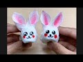 اشغال يدوية سهله ارنب من مناديل الورق Easy Crafts A Rabbit Made Of Tissue Paper Crfts