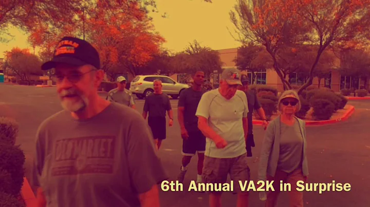 Police show support at the 6th annual VA2K in Surprise