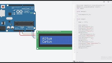 ARDUINO ile Robotik Kodlama 13. Ders | 16×2 LCD Ekran ve I2C Modülü Kullanımı