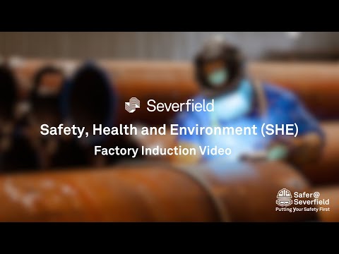 Safety, Health and Environment (SHE) - Factory Induction Video - video from Severfield