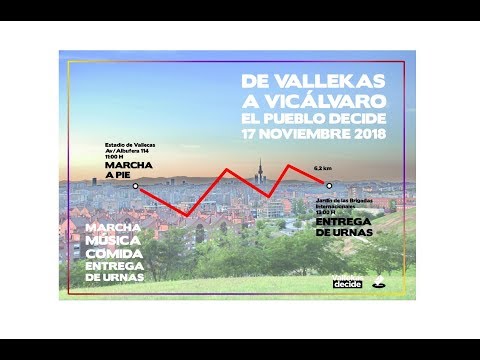 De Vallekas a Vicálvaro, el Pueblo Decide