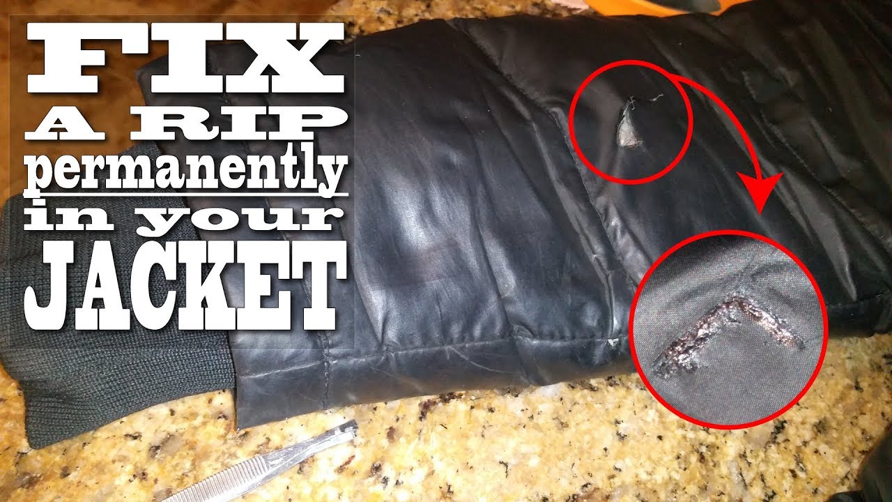 Self Adhesive Repair Kit Fix Rips Holes Down Jacket Clothes