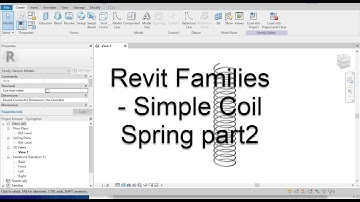 Create Revit Families - Simple Coil Spring part2