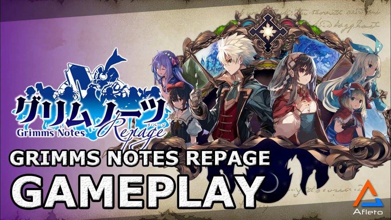 Grimms Notes Repage グリムノーツ Repage Beta Rpg Android Ios Youtube