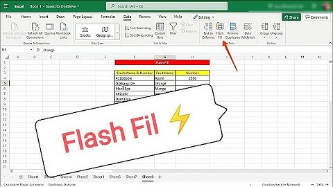 How to use Flash Fill in MS Excel in Hindi