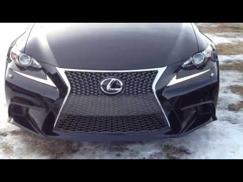 2014 Lexus IS 250 AWD Executive F SPORT Package Review in Black