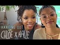 Hanging out with Chloe x Halle