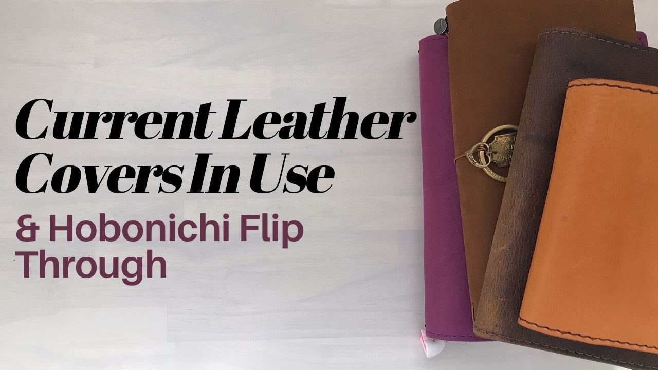 Current Leather Covers in Use | Chic Sparrow, Le Right, Traveler's Company