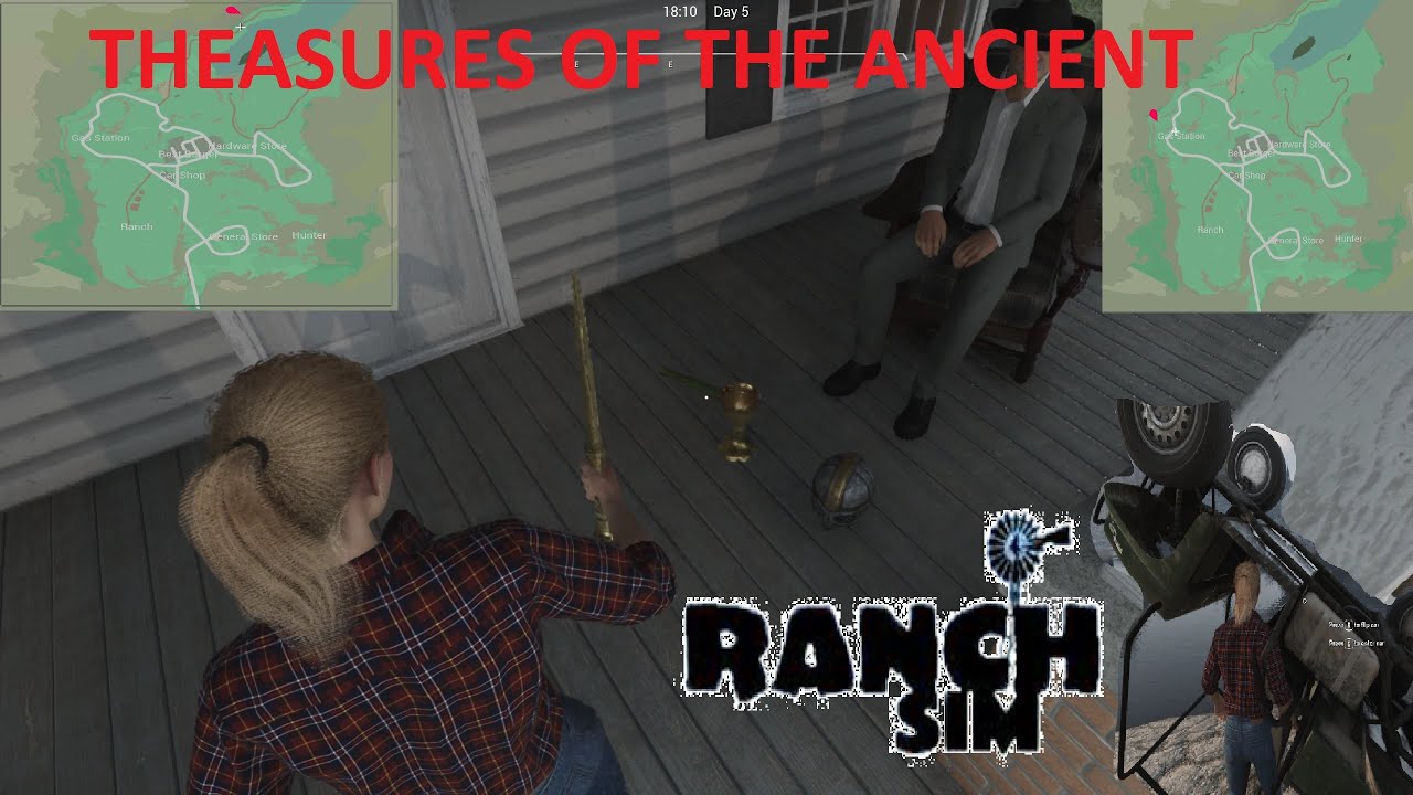 How To Find TREASURE Of The ANCIENTS - Ranch Simulator Ep 3 