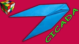 Оригами Цикада. Как сделать цикаду из бумаги своими руками. Поделки из бумаги.(Учимся рукоделию! Как сделать цикаду из бумаги! Бумажная цикада оригами своими руками! Всё поэтапно и досту..., 2016-07-02T17:00:01.000Z)