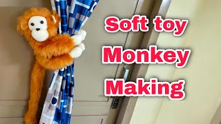 how to make soft toy monkey/soft toys making tutorial/soft toy monkey screenshot 5