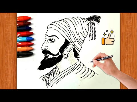 Easy shivaji maharaj drawing HD wallpapers | Pxfuel