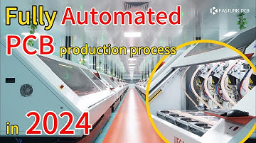 Automated PCB production process in 2024