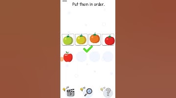 Put them in order level 47 who is walkthrough #shorts #subscribe #game