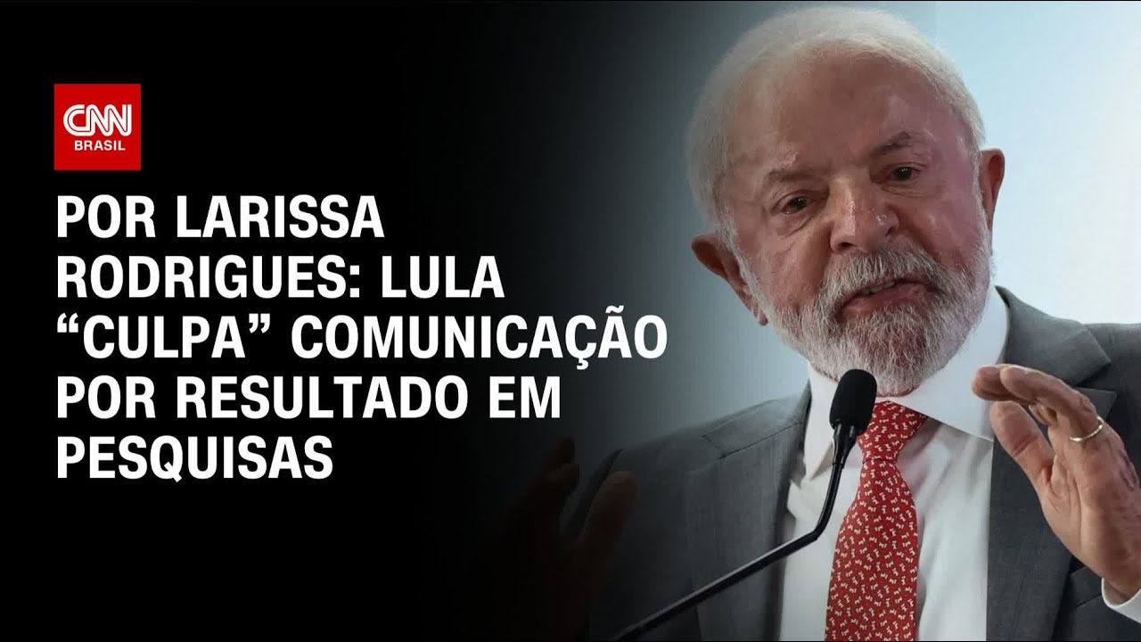 Presidente Lula “culpa” comunicação por resultado em pesquisas | CNN 360º