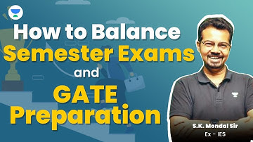 How to balance Semester exam and GATE studies #motivationalvideo