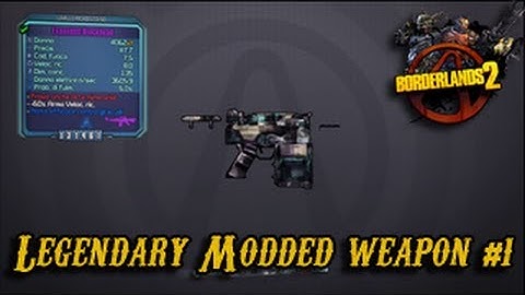 Borderlands 2 | Legendary Modded Weapon (Minecraft Rifle) | ITA