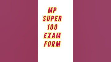 Mp super 100 exam form kab se bhare jayenge #mpboard #examsyllabus