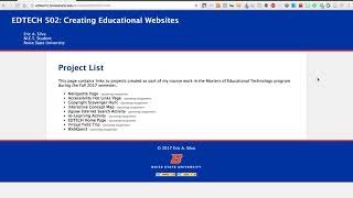 Creating a Full Width Header/Footer with a Centered Container in Dreamweaver | EDTECH 502