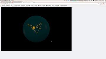Bouncing ball in a sphere in vpython