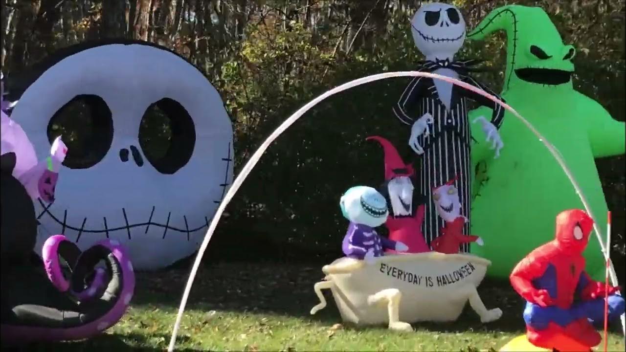 A Fun Drivethru Halloween Display in Exeter, RI 102922 YouTube
