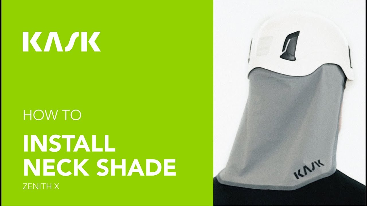 KASK NECK SHADE MOUNTING YouTube