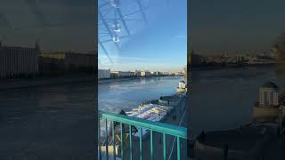 Вид с Андреевского моста в парке Горького #москва