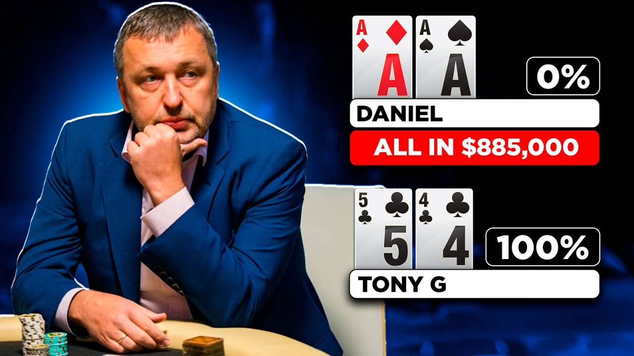 22 минуты, как игроки в покер проигрывают МИЛЛИОНЫ с карманными тузами!