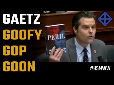 Matt Gaetz's dumbass rant wins him today's Five Eggs Award!