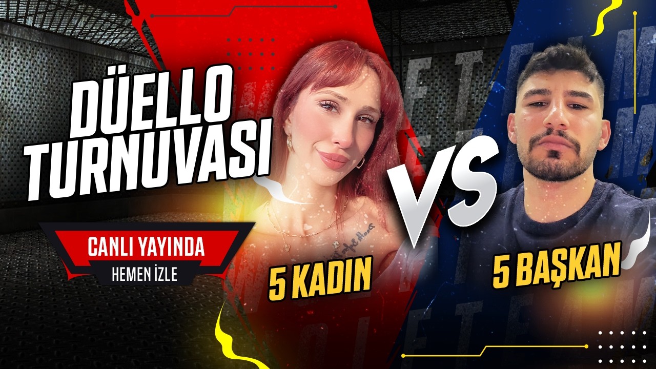 Wolfteam Düello Turnuvası | 5 Kadın Oyuncu 🆚5 Klan Başkanı