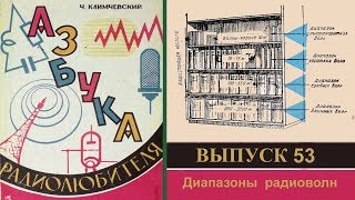 Диапазоны радиоволн. Азбука радиолюбителя 53. Диапазоны радиоволн. Азбука радиолюбителя 53.