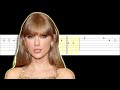 Taylor swift  youre on your own kid easy guitar tabs tutorial