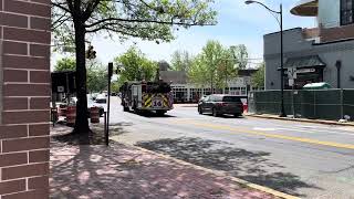 Haddon Fire Company No. 1 - Engine 14 Responding To a Call | May 2nd, 2025