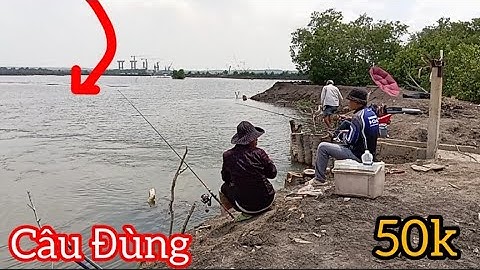 Trở lại Đùng 50k Câu cá Bống Đục | Câu cá thiên nhiên